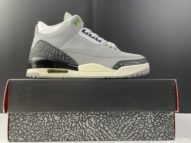 1st Kicks Shoes Jordan Chlorophyll Air Retro 136064-006 3 0803